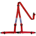 Cobra Bolt In 3 Point Road Harness - Red