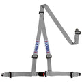 Cobra Bolt In 3 Point Road Harness - Grey