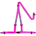 Cobra Bolt In 3 Point Road Harness - Pink