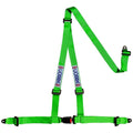 Cobra Bolt In 3 Point Road Harness - Green