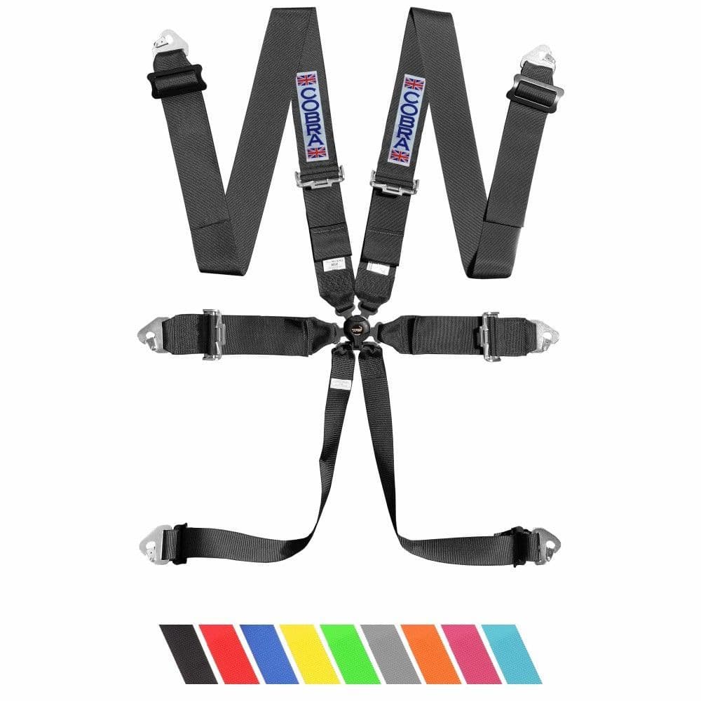 Cobra Magnum 6 Point FIA/Road Harness